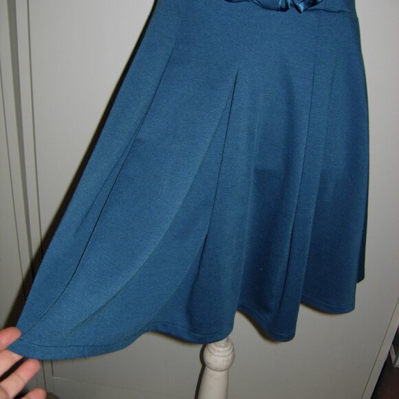 Nina Piu Strapless Ruffle Front Dress M - Picture 2 of 6